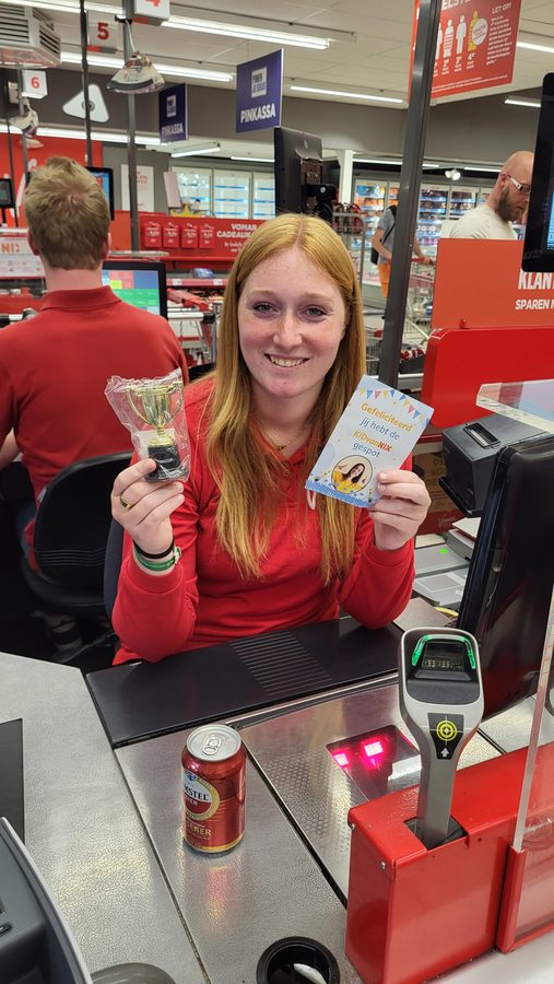 Winnaar Vomar Castricum — Kid van NIX certificaat